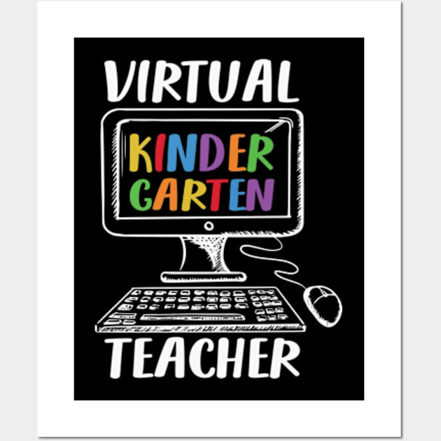 Kinder Carten Teacher Wall Art by Polahcrea